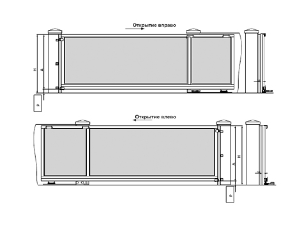 Ochish o‘ngga yoki chapga bo‘lishi mumkin.